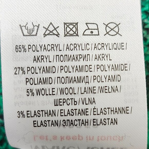 Marc Aurel Women's Black/Green Pullover Sweater Size 6 & 8 - Picture 8 of 8